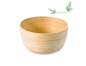 Juego de Tazones para Ensalada de Bambú Natural, Ecológico, de Primera Calidad, por Eco2go Vietnam - Product Image 4