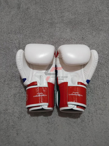 ถุงมือชกมวย Fairtex รุ่นหนาพิเศษ ขนาดมาตรฐาน สำหรับซานด้า มวยไทย แบบติดตีนตุ๊กแก ระบายอากาศได้ดี สำหรับทุกเพศ พิมพ์ลายเต็มตัว อุปกรณ์ต่อสู้ - Product Image 3