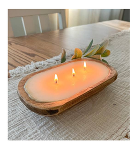 Proveedor Mayorista de Cuencos de Madera para Velas, Cuencos Decorativos de Madera Personalizados para Fiestas Navideñas - Product Image 2