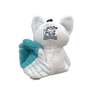 Porte-clés en peluche personnalisé, simulation d'animal, breloque de sac avec logo de marque - Product Image 6