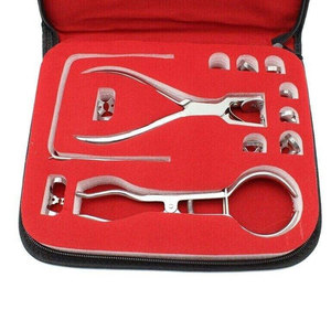 Instrumentos Profesionales de Goma para Dique de Goma Diseñados para Clínicas Dentales, Equipo Dental de Acero Inoxidable para Manipulación Precisa - Product Image 1