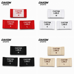 Étiquettes tissées personnalisées pour vêtements, étiquettes de col en satin haute densité, vente en gros directe d'usine - Product Image 5