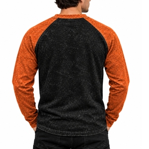 Men <b>Long</b> Sleeve <b>T</b> <b>Shirt</b> For Casual Everyday Wear Slim <b>Fit</b> <b>T</b>-<b>Shirt</b> Glitter Print O-Neck Casual Wear Regular <b>Fit</b> Jersey Cotton - Product Image 2
