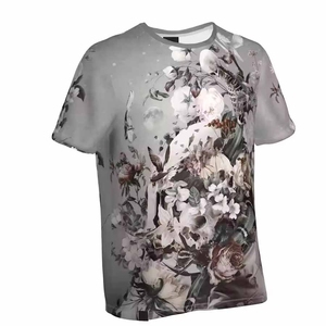 T-shirt homme en sublimation, structuré pour une durabilité accrue, avec des coutures solides et un tissu résistant. - Product Image 5