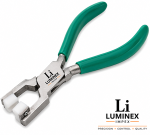 LUMINEX IMPEX LUB=113 <b>Long</b> <b>Nose</b> Stainless Steel Lightweight Smooth Work Jewelry Making Polishing Pliers for Bracelet Making DIY - Product Image 2