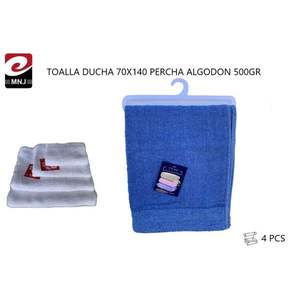 Serviette avec crochet 70x140cm Serviette de bain et tapis de bain TOALLA DUCHA CON PERCHA - Product Image 6