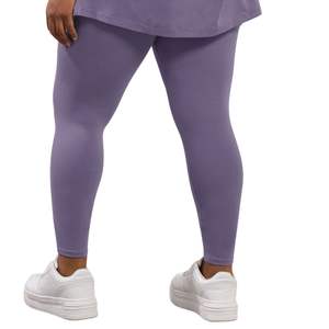 Leggings de Yoga Morados de Cintura Alta para Mujer, Pantalones de Fitness Elásticos, Fabricante OEM/ODM Personalizado al por Mayor - Product Image 4