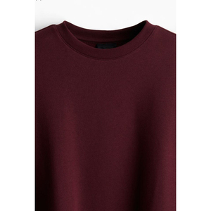 Men Regular Fit Crewneck Pullover Sweatshirt 370gsm Cotton Fleece Lined Elegant Style Custom OEM Private Label Eco-Friendly - Product Image 6