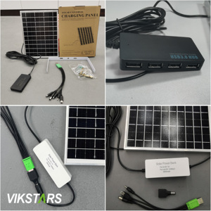 El mejor cargador portátil de <span class=keywords><strong>Banco</strong></span> de energía solar de 1800mA/3600mA, capacidad de 3600mAh con fuente de luz LED, Panel solar Mono para carga de <span class=keywords><strong>teléfono</strong></span> - Product Image 4