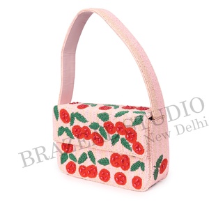 Nuevo Bolso de Mano con Diseño Geométrico y Cuentas para Mujer, Ideal para Novias, con Logotipo Personalizado, Cubierta de Poliéster - Product Image 6