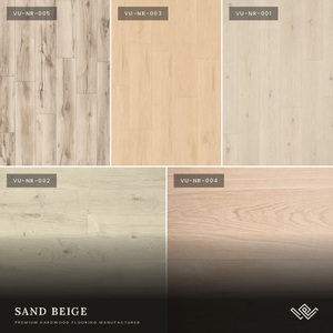 Parquet en chêne blanc scandinave contrecollé 15 mm, planches larges de 7,5 pouces, beige sablé, à languettes et rainures - Product Image 4