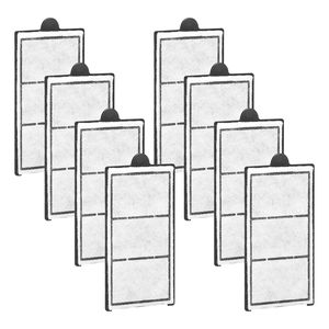 Filtre d'aquarium de remplacement en coton pour accessoires d'aquarium MN-280 MN-200 2.5/3,5 gal, 8 pièces - Product Image 1