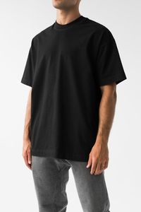 T-shirts pour hommes à manches courtes, col rond, coupe ajustée, tendance, confortables, faible MOQ en stock, t-shirts unis de haute qualité - Product Image 6