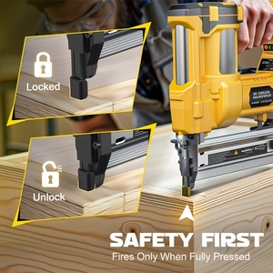 <span class=keywords><strong>Pistola</strong></span> <span class=keywords><strong>de</strong></span> <span class=keywords><strong>Clavos</strong></span> Inalámbrica Profesional Industrial para Bricolaje, para <span class=keywords><strong>Batería</strong></span> <span class=keywords><strong>de</strong></span> 20V (sin <span class=keywords><strong>Batería</strong></span>), Motor sin Escobillas, Construcción Metálica - Product Image 3