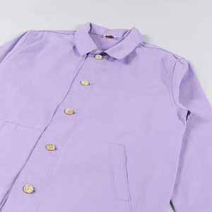 Custom <b>Men's</b> <b>Waterproof</b> Windproof Eco-Friendly 100% Cotton Canvas Reversible Breathable High Street Style Chore Work <b>Jacket</b> 2026 - Product Image 4