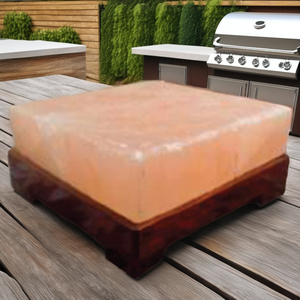 หิมาลัยหินเกลือธรรมชาติ8x8x2แผ่นทำอาหารแกะสลักด้วยมือของฝากสำหรับห้องครัวและบาร์บีคิวทนทานงานฝีมือจากธรรมชาติ - Product Image 2