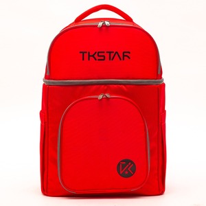Sac à dos isotherme rouge, sac réfrigéré simple, sac de pique-nique grande capacité, sac à déjeuner multi-compartiments - Product Image 1