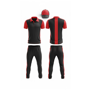 Uniforme de Críquet Sublimado Personalizado para Equipos |   Uniformes de críquet para hombres, mujeres y jóvenes, camisa polo y pantalones, conjunto completo para equipo, venta al por mayor - Product Image 2