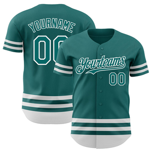 Customized <b>Baseball</b> <b>Jerseys</b> 100% Polyester Eco-friendly Breathable Plus Size <b>Jersey</b> Short Sleeve Button Down Polyester Sports - Product Image 1