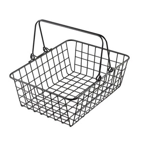 Household Kitchen <b>Storage</b> <b>Baskets</b> <b>Wire</b> Fruit <b>Basket</b> with Handle Eco-Friendly Luxury Multi-Purpose <b>for</b> Home Goods Decor - Product Image 1