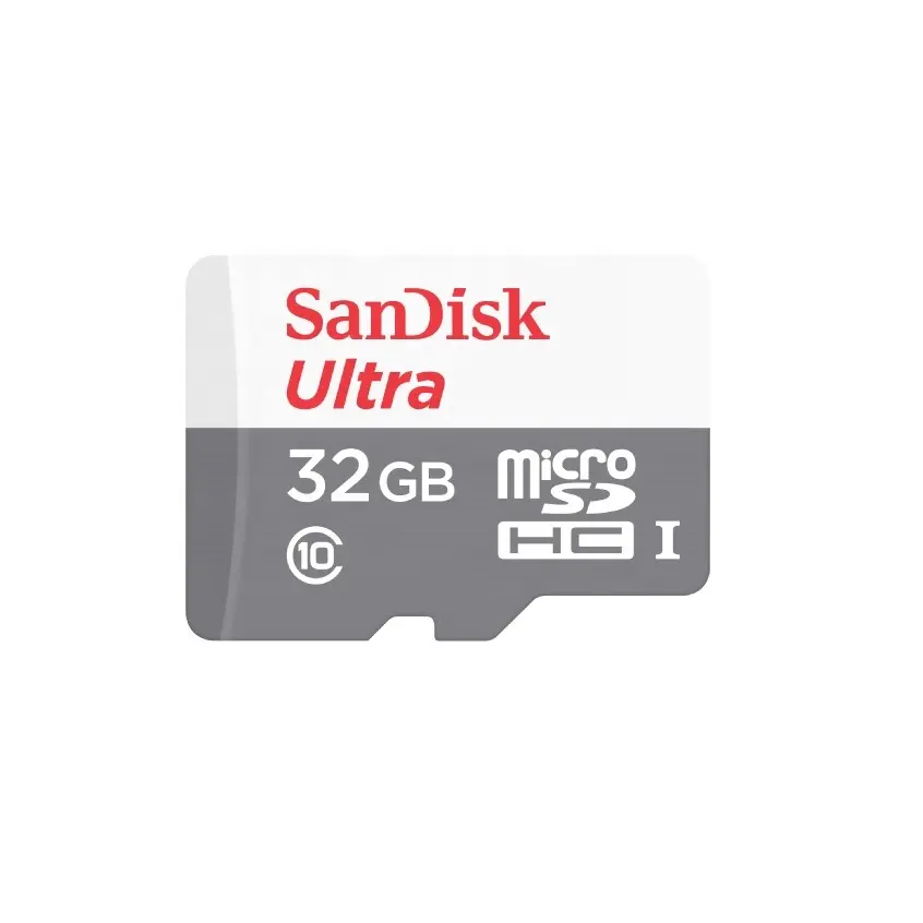 SanDisk kartu memori mikro SD asli, SDSQUNR-032G-GN3MN 32GB 64GB 128GB 256GB 512GB