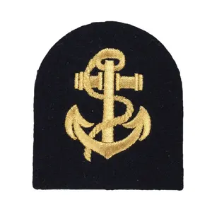 Écussons de broderie personnalisés à l'ancre fer à repasser Écusson ACU cousu licorne d'unité OEM Écusson Eagle Commando personnalisé Accessoire textile