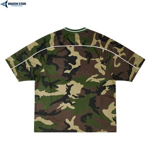 Camiseta de Fútbol Personalizada de Malla Transpirable de Secado Rápido, Uniforme de Equipo OEM, Ropa Deportiva de Entrenamiento - Product Image 2