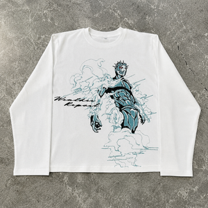 Sweat à capuche en molleton vintage délavé et vieilli, coupe régulière, respirant, patchwork, surdimensionné, en coton, style streetwear, idéal pour l'hiver - Product Image 1