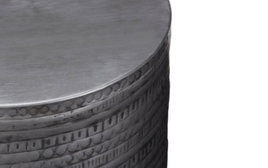 Metal Muse Terra <b>Table</b> Modern Minimalist Metal Coffee <b>Table</b> With Round Top For Living Room Furniture - Product Image 5