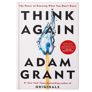 Réfléchissez à nouveau par Adam Grant, impression de livre broché personnalisé à couverture souple - Product Image 3