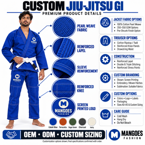 Kimono de Judo y BJJ para Hombre y Mujer, Tela Preencogida, Ligero, Uniforme de Academia, Costuras Reforzadas, Ecológico, Antibacteriano - Product Image 6