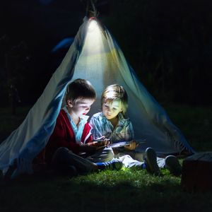 27LED Compact Portable Magnetic <b>Flashlight</b> Hang Lights with Hook for Camping Hiking Emergency-Headlamp Category - Product Image 5