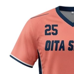 Jersey de Lacrosse Unisex Color Coral Marino, Poliéster, Corte Atlético, Ropa Deportiva Ligera, Ropa de Entrenamiento para Equipos - Product Image 4