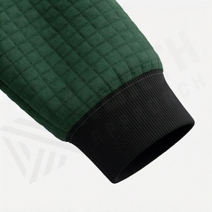 Sweat à capuche de golf pour homme, haute qualité, séchage rapide, broderie personnalisée, performance, léger, vêtement d'hiver, technique de teinture unie, nouveauté - Product Image 6