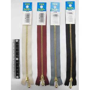 Per YKK n. 1 cerniera rotonda 18cm di dimensioni durevole e prodotto di alta qualità nella categoria cerniere - Product Image 1