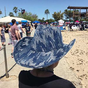 Elegante Sombrero Vaquero de Cuero Estilo Western - Moderno, Informal, para Pesca, Invierno, Fiestas, Viajes, Unisex - Product Image 5