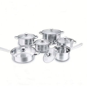 Juego de Utensilios de Cocina de Aluminio de 3-8 Piezas, Clásico, Duradero, Multicapa, Olla para Sopa, Sartenes, Apto para Horno y Lavavajillas, Ligero - Product Image 3
