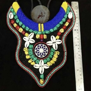 CRYSTAL CRAFT Colorful Ethnic Bohemia Wood African Jewelry <b>Set</b> for Women Multi-Layer <b>Beaded</b> Necklace for - Product Image 6