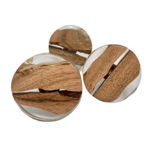 Perillas de madera de diseño moderno para puerta de armario, cajón de armario, cocina, dormitorio, decoración del hogar hecha en fábrica - Product Image 1