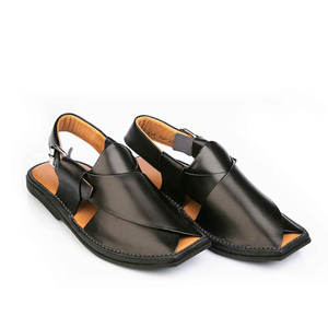 Luxury <b>Brown</b> Suede Finish Peshawari Chappal Kheri for <b>Men</b> Traditional Wedding <b>Sandals</b> Peshawari Chappal Kheri Soft Lining Adjust - Product Image 4