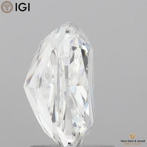 เพชรทรงสี่เหลี่ยมจัตุรัส 2.00 กะรัต พร้อมใบรับรอง IGI ความสะอาด VS2 สี E เพชร CVD ที่เพาะเลี้ยงในห้องปฏิบัติการ สำหรับแหวนหมั้นชิ้นเอก - Product Image 6
