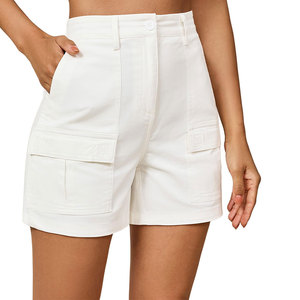 Shorts cargo pour femmes au design minimaliste, respirants, légers, élégants, parfaits pour les activités de plein air, look parfait - Product Image 5