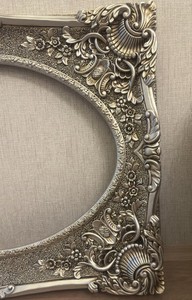 Luxury <b>Silver</b> Baroque <b>Mirror</b> – Large Ornate Statement <b>Mirror</b> for Elegant Interiors - Product Image 4