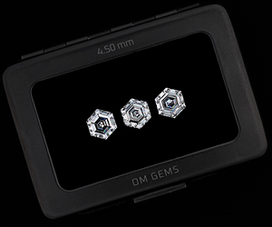 Piedra suelta de diamante cultivado en laboratorio de 4.50 MM con corte hexagonal, perforada con láser, en oferta, a granel, diamante de laboratorio de color fantasía, corte antiguo único para pendientes - Product Image 5