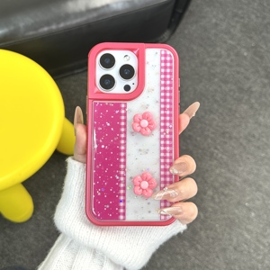 <span class=keywords><strong>2026</strong></span> 彩色链条花朵配件手机壳适用于三星 A26 5G A07 4G A52 4G S25 FE S26 PlUS A57 5G - Product Image 6