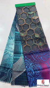 High Grade Custom Digital Printed Polyester Fabric for Apparel Dresses and Home Textile Manufacturing - Product Image 2