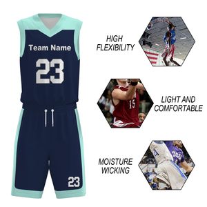 Conjunto Deportivo Cómodo para Usar Todo el Día, Uniforme de Baloncesto Personalizable, Ideal para Equipos y Clubes - Product Image 6