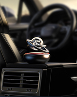 Aromatizante Metálico para Auto con Aroma a Naranja, Decorativo, Creativo, Ambientador para Interiores, Portátil, para Rejillas de Ventilación