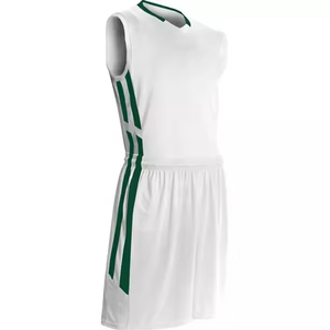 Maillot de basket-ball pour adultes en taille plus, couleurs personnalisées, dernier design, 100% polyester, respirant, séchage rapide - Product Image 1