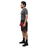 Shorts de combat MMA personnalisés TESSUTO pour hommes, shorts d'entraînement de Muay Thai, de boxe et de kickboxing, vêtements d'arts martiaux en polyester